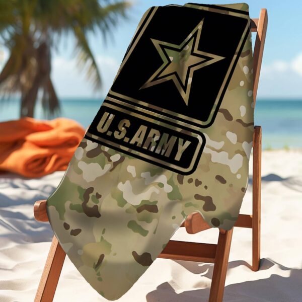 Serviette de Plage à Séchage Armée Américaine – Image 7