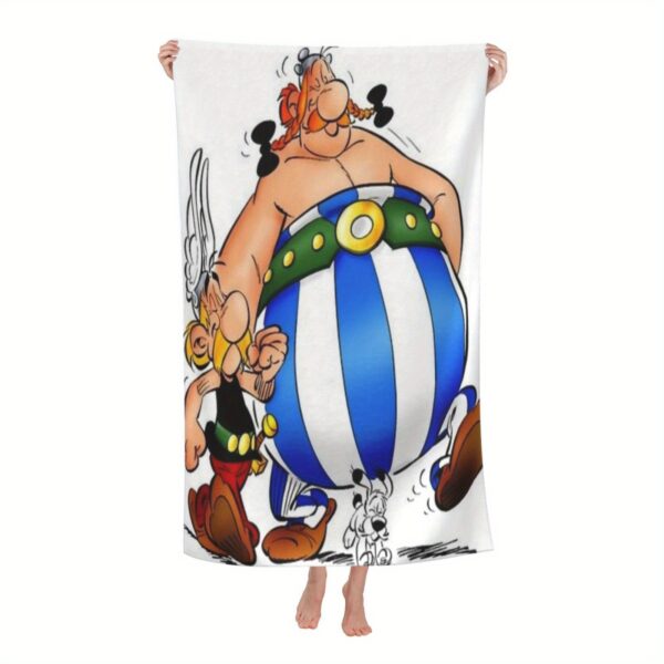 Serviette de Plage Légère et Séchage Rapide sans Sable d'Albert Uderzo