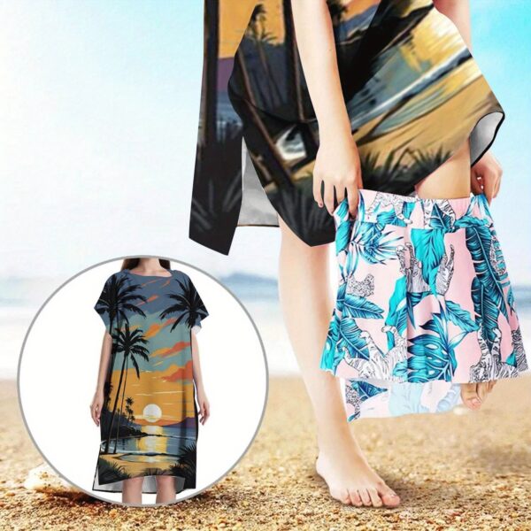 Poncho de plage Tropical – Image 7