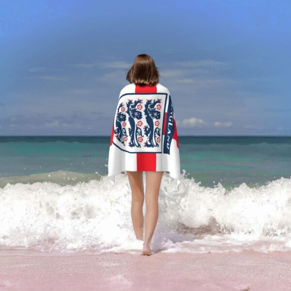 Serviette de Plage Équipe Nationale Anglaise – Image 6