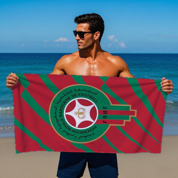 Serviette de Plage Logo FRMF Marocain – Image 5