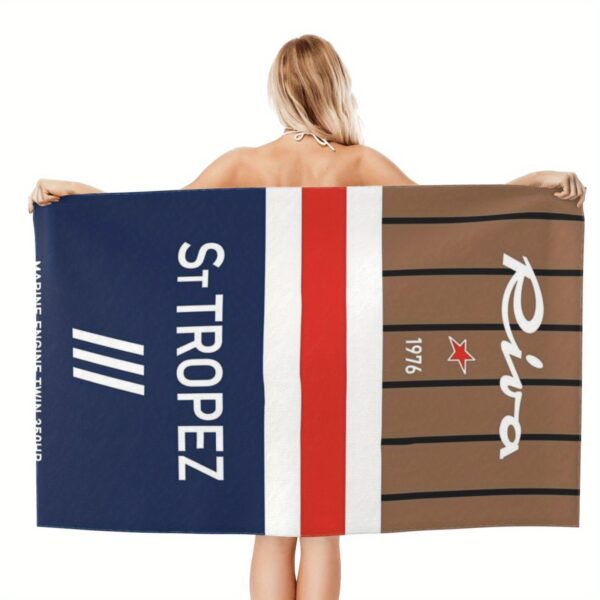 Serviette de Plage Style St Tropez – Image 5