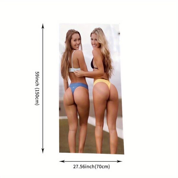 Serviette de Plage Sexy Bikini Femmes & Côtier – Image 3