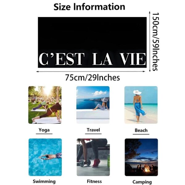 Serviette de Plage design – Image 4