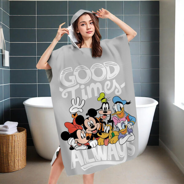 Poncho de plage" Mickey & Minnie Mouse – Image 2