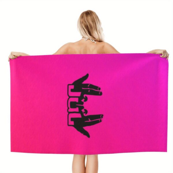 Serviette de Plage Gestes de la Main JUL – Image 4