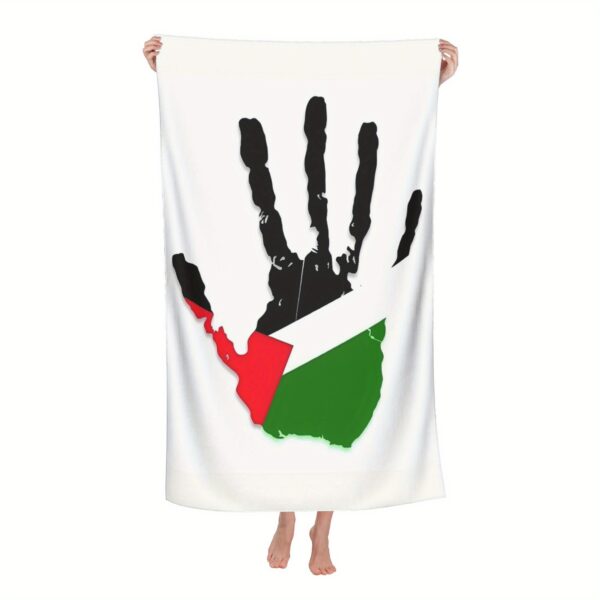 Serviette de Plage Palestino Art Moderne – Image 6
