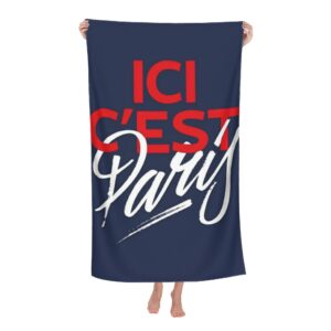 Serviette de Plage PSG