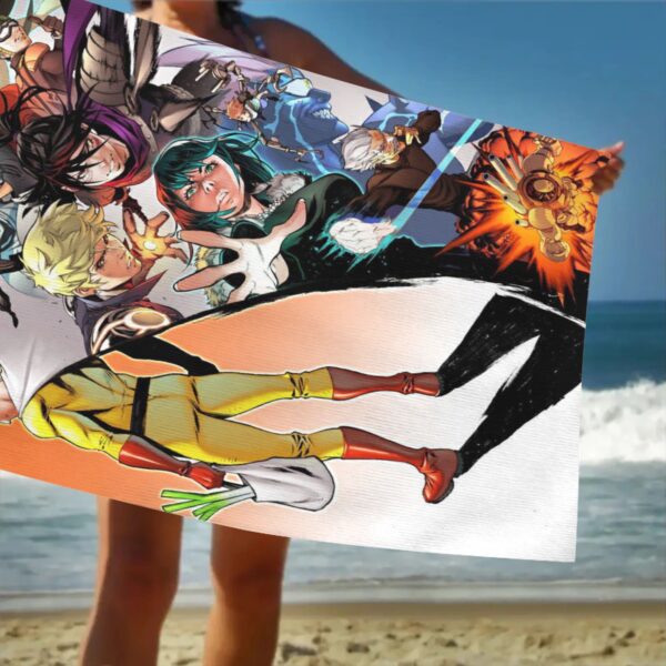 Ensemble de Serviettes de Plage One Punch Man – Image 6