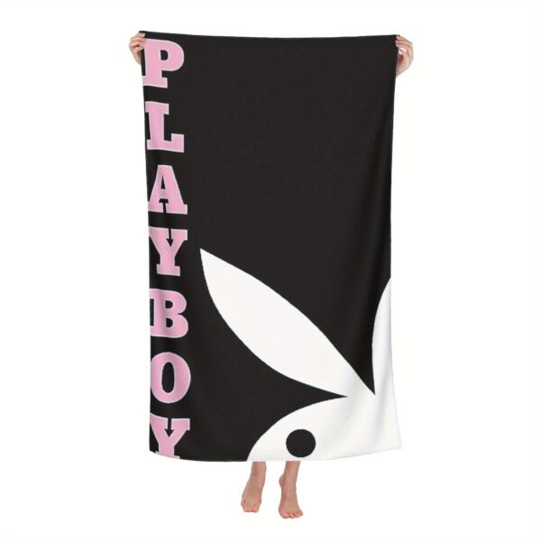 Serviette de Plage Logo Bunny Playboy – Image 2
