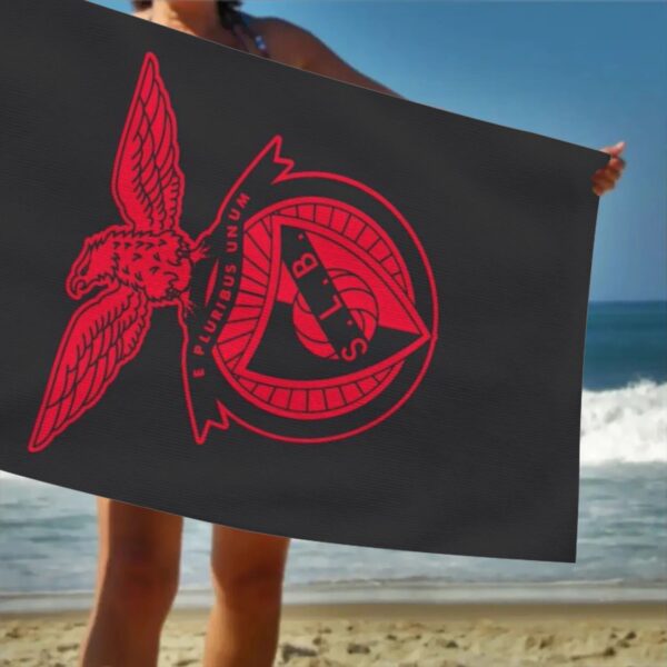 Serviette de Plage Officielle Sport Lisboa e Benfica – Image 7