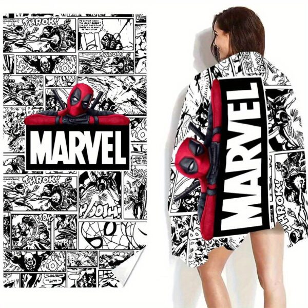 Serviette de plage Deadpool – Image 2
