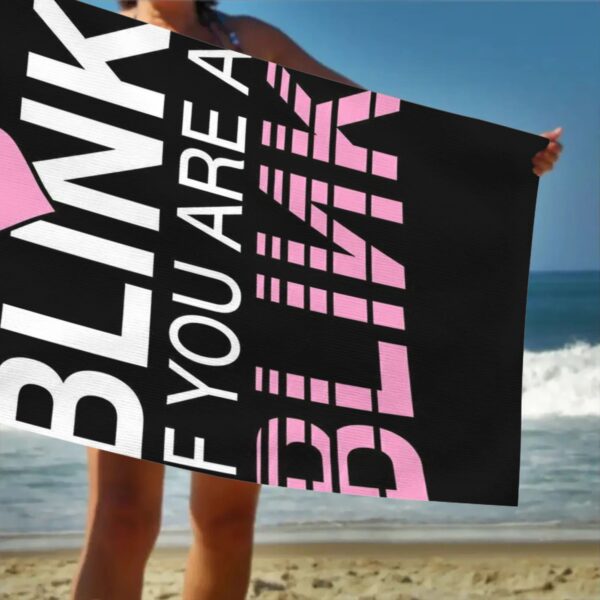 Serviette de Plage Tropicale Blackpink * – Image 6