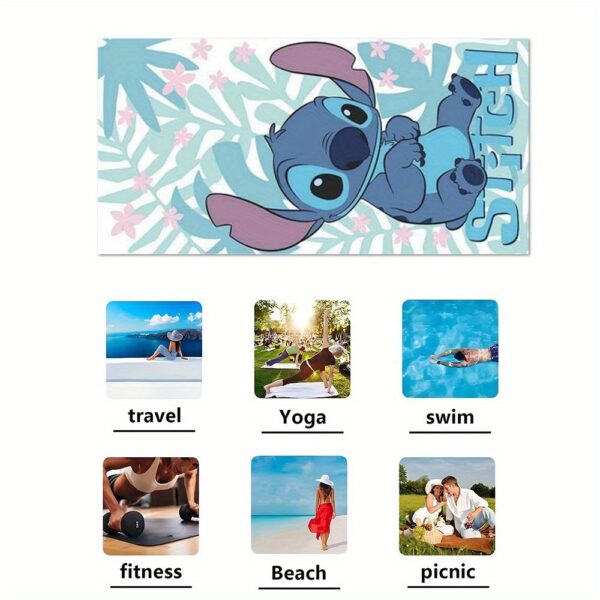 Serviette de plage Disney Stitch – Image 4