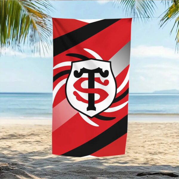 Serviette de plage Stade Toulousain – Image 2