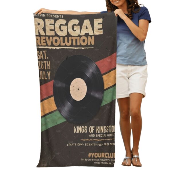 Serviette de plage Reggae Revolution
