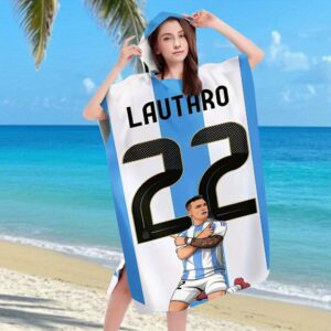 Poncho de plage Lautaro 22 Argentine