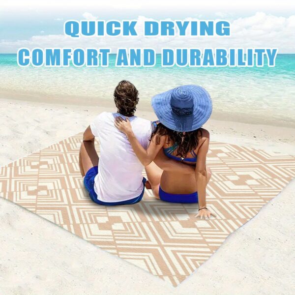 Drap de plage geometrique – Image 6