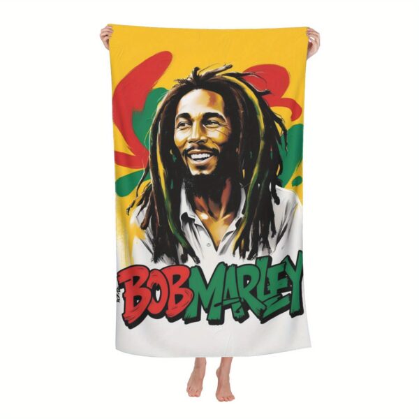 Serviette de Plage Bob Marley – Image 2