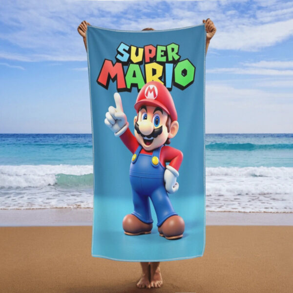 Serviette de Plage SUPER MARIO