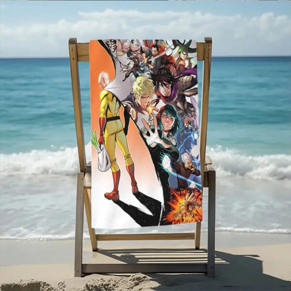 Ensemble de Serviettes de Plage One Punch Man – Image 2