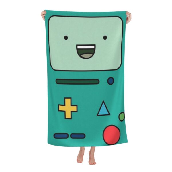 Serviette de Plage Séchage Rapide BMO Adventure Time – Image 3