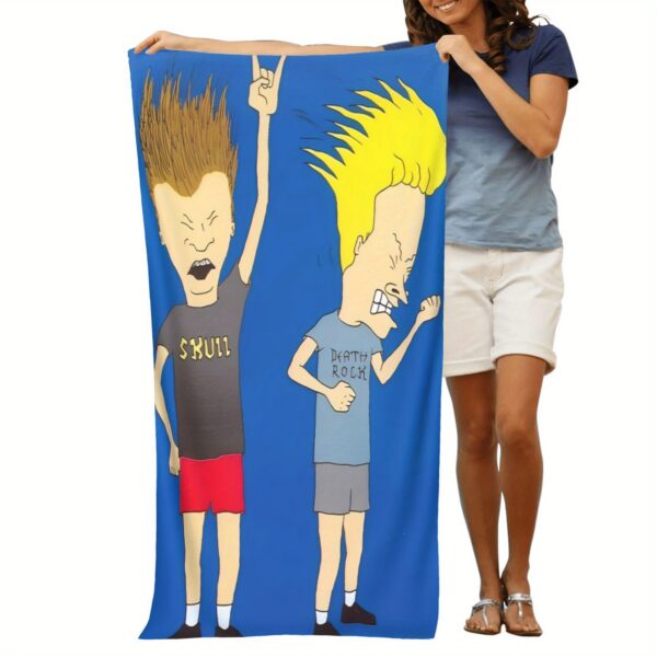 Serviette de plage "Beavis et Butthead" – Image 4