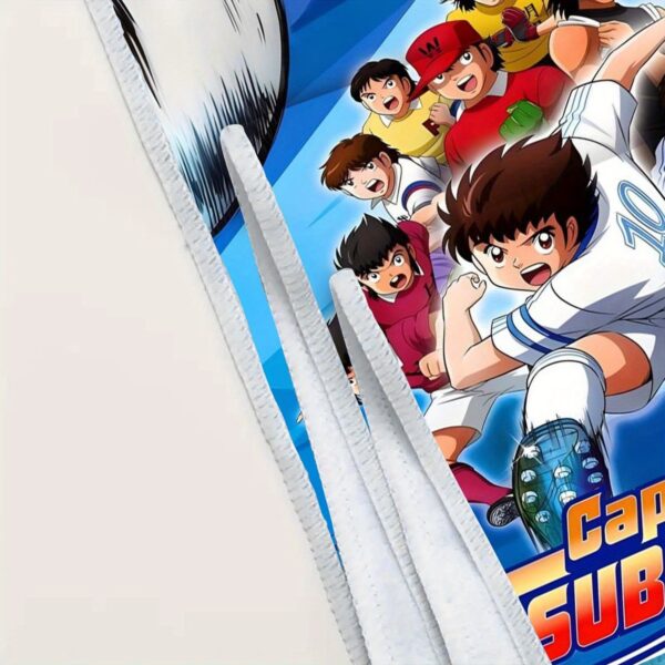 Serviette de plage en microfibre Captain Tsubasa – Image 10
