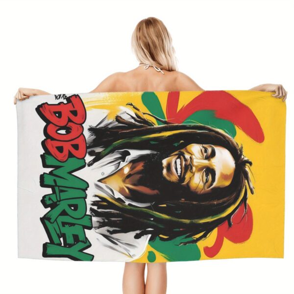 Serviette de Plage Bob Marley – Image 3