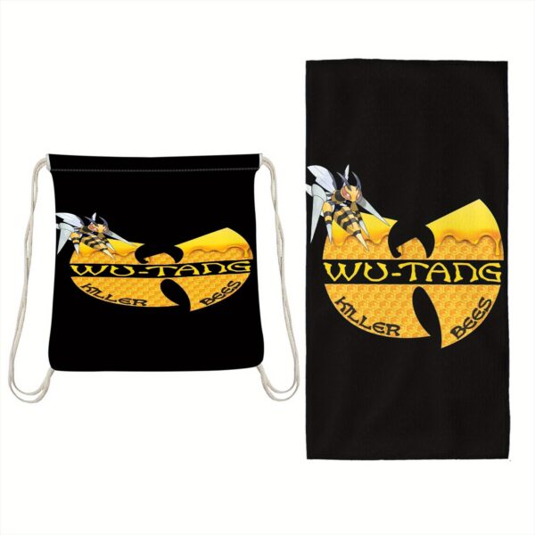 Serviette de plage pliable 2 en 1 Wu Tang Clan – Image 2