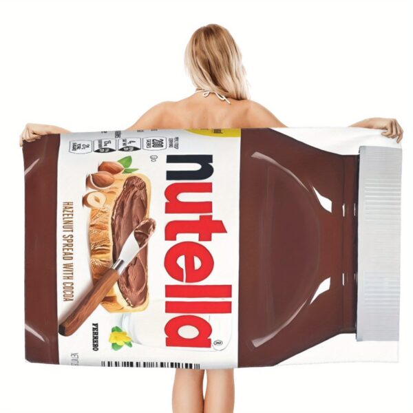 Serviette de plage Nutella – Image 5