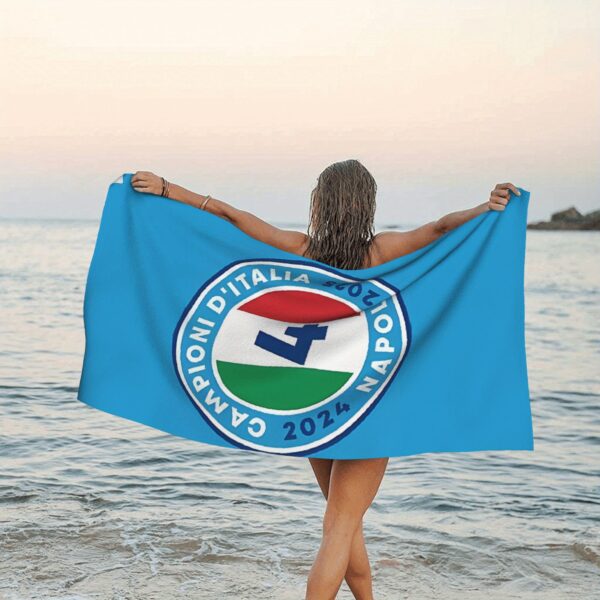 Serviette de plage Napoli Campioni D'Italia 2025 – Image 2