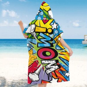 Poncho de plage wow