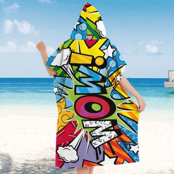 Poncho de plage wow