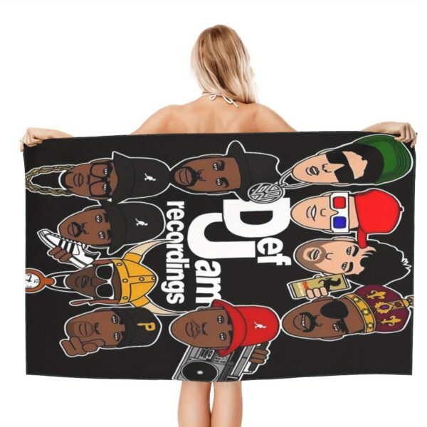 Serviette de Plage Pionniers du Hip-Hop Def Jam Recordings - – Image 3