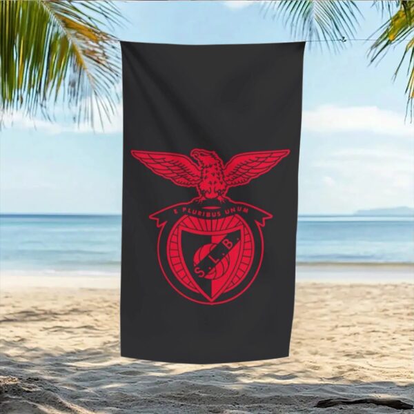 Serviette de Plage Officielle Sport Lisboa e Benfica