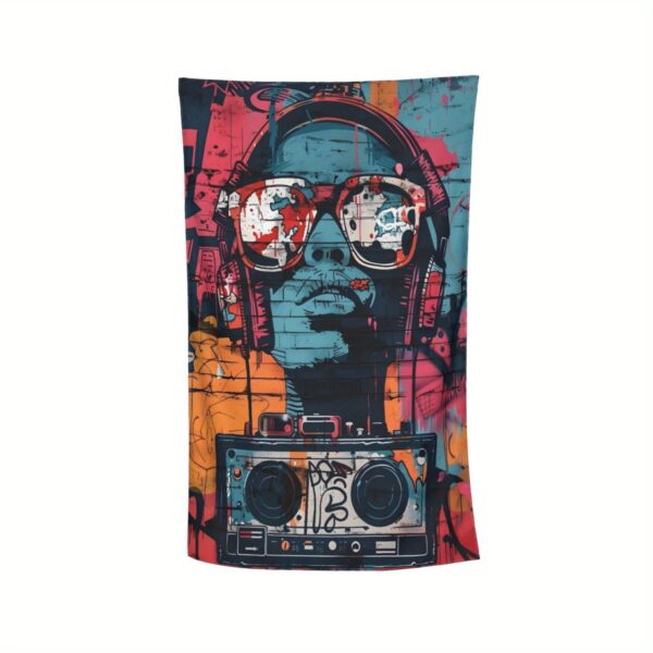 Serviette de plage Hip Hop Street Art – Image 6