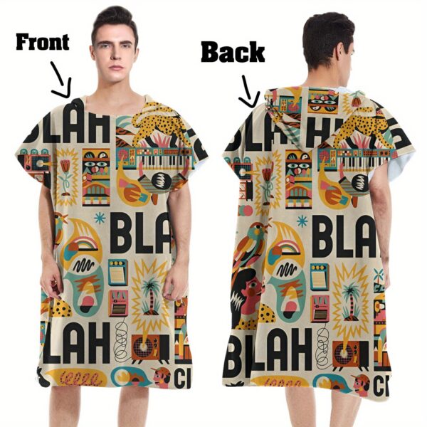 Poncho de plage BLAH – Image 7