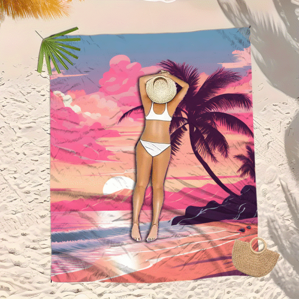 Drap de plage Vue Océan – Image 9