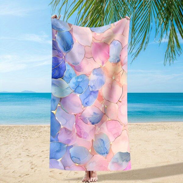Drap de plage pétale imprimé – Image 10