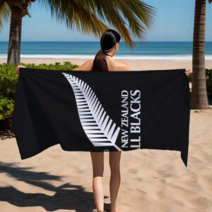 Serviette de plage New Zealand All Blacks