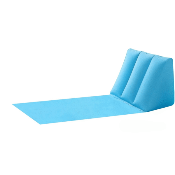 Chaise de plage gonflable avec dossier – Image 3