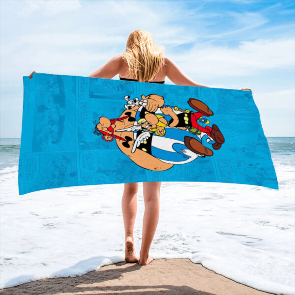 Serviette de Plage Astérix – Image 2