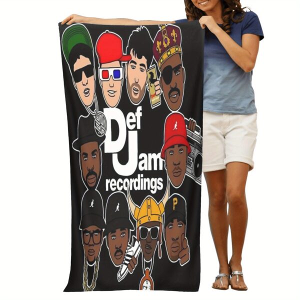 Serviette de Plage Pionniers du Hip-Hop Def Jam Recordings - – Image 8