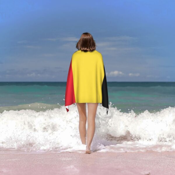 Serviette de Plage Drapeau Belge – Image 6