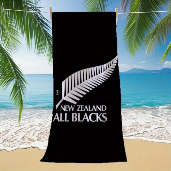 Serviette de plage All Blacks Nouvelle-Zélande – Image 6