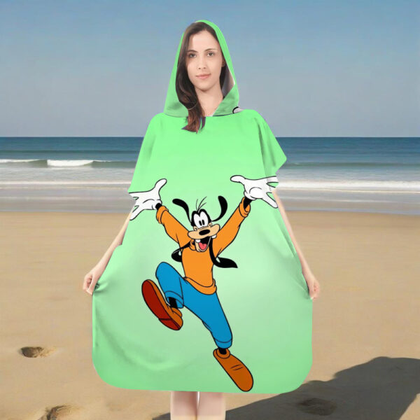 Poncho de plage Mickey Mouse & Goofy volant
