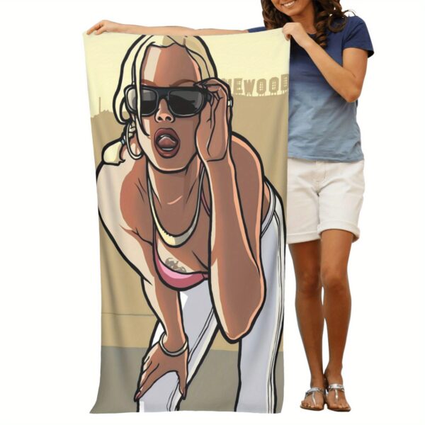 Serviette de Plage Grand Theft Auto Vice City – Image 3