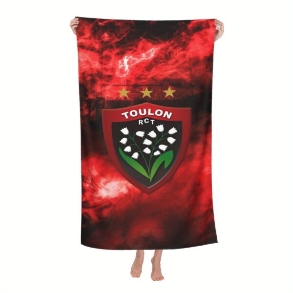 Un choix de serviettes de plage du club de rugby Toulon – Image 3