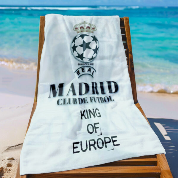 Serviette de plage de l'Europe